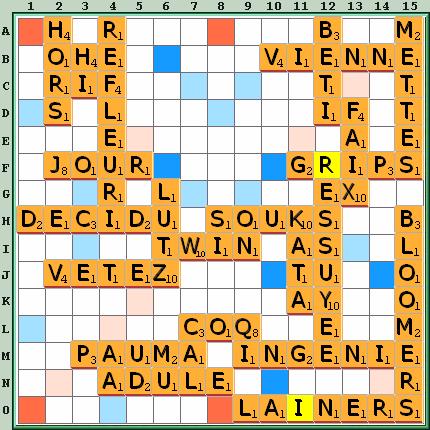 Grille de jeu