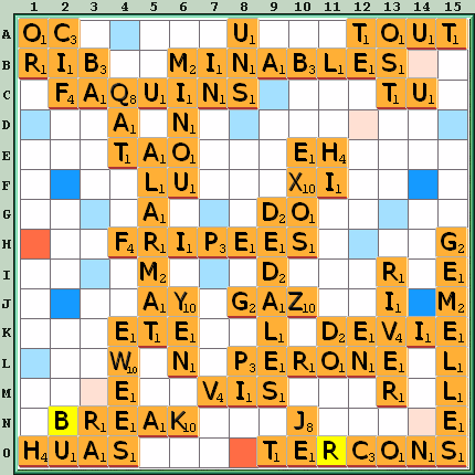 Grille de jeu