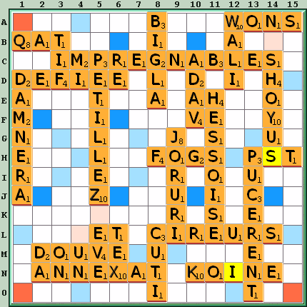 Grille de jeu