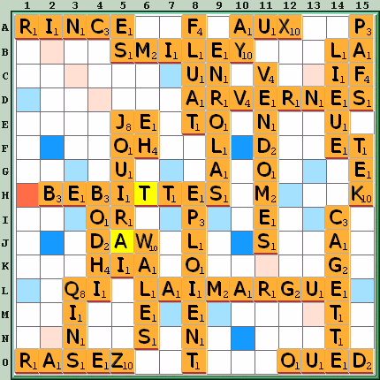 Grille de jeu