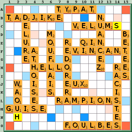 Grille de jeu