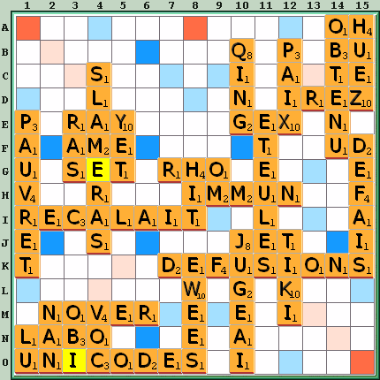 Grille de jeu