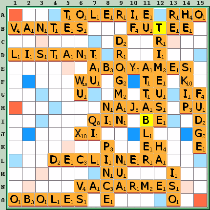 Grille de jeu