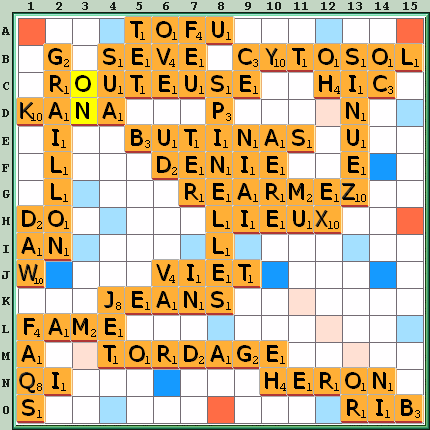 Grille de jeu