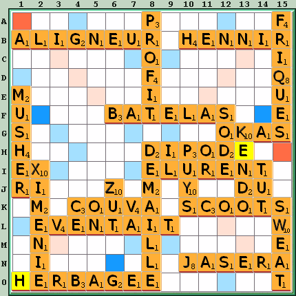 Grille de jeu