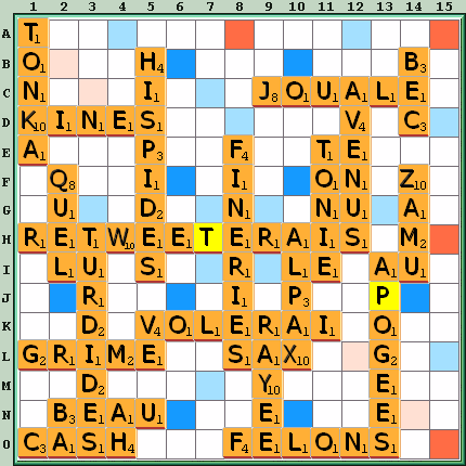 Grille de jeu