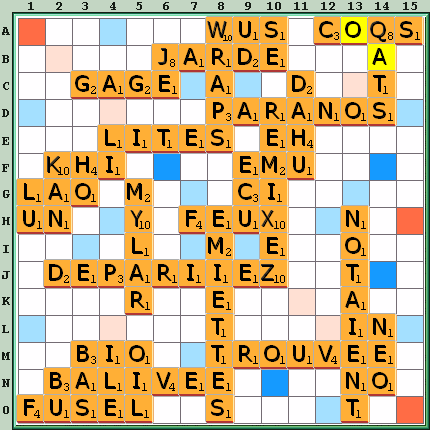 Grille de jeu