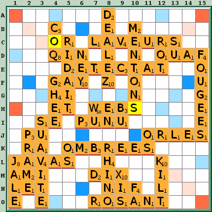 Grille de jeu