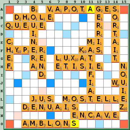 Grille de jeu