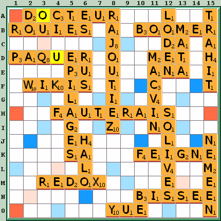 Grille de jeu