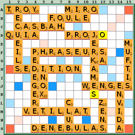 Grille de jeu