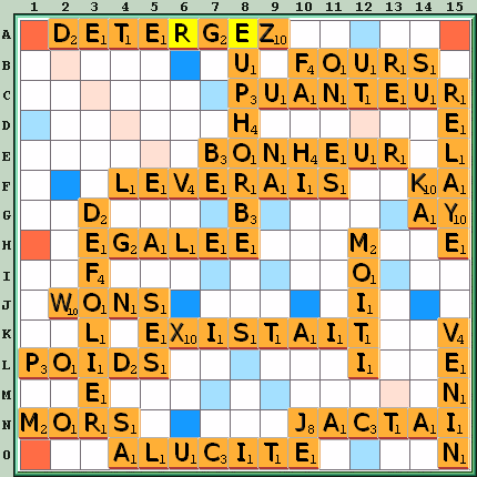 Grille de jeu