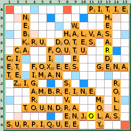 Grille de jeu