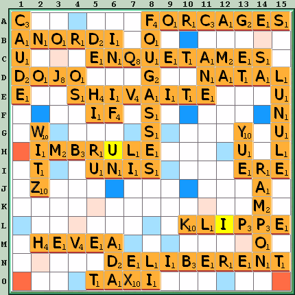 Grille de jeu