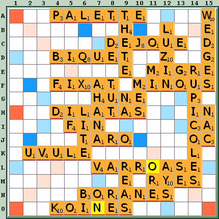 Grille de jeu