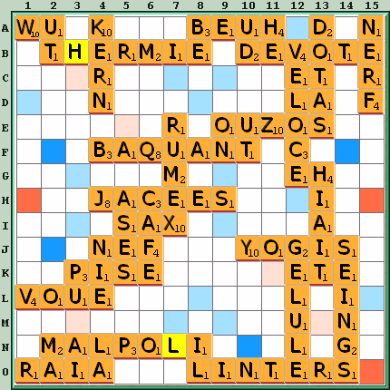 Grille de jeu