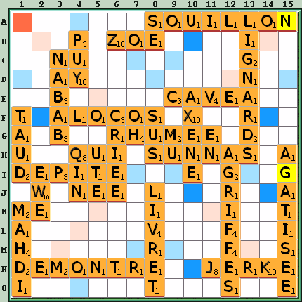 Grille de jeu