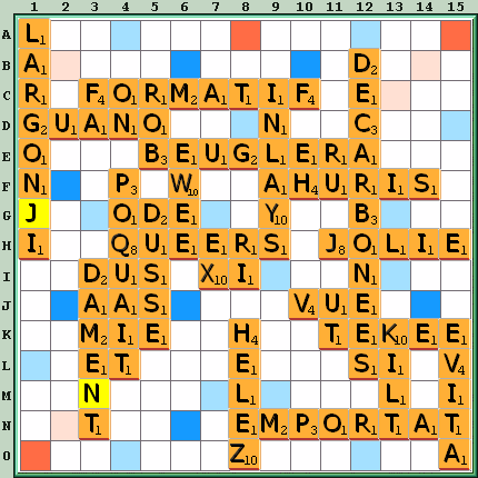 Grille de jeu