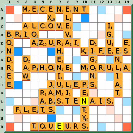 Grille de jeu
