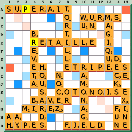 Grille de jeu