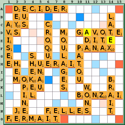 Grille de jeu