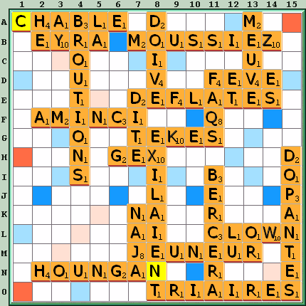 Grille de jeu
