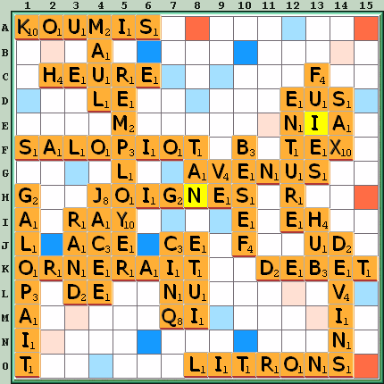 Grille de jeu