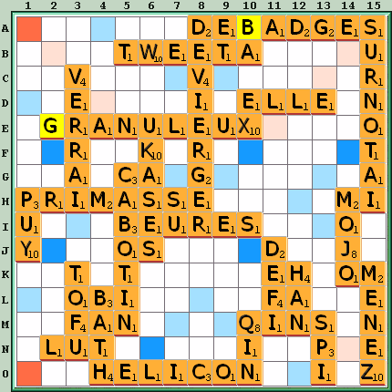 Grille de jeu