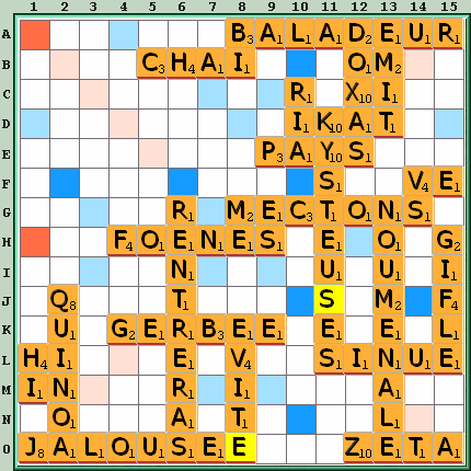Grille de jeu