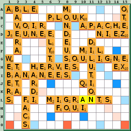 Grille de jeu